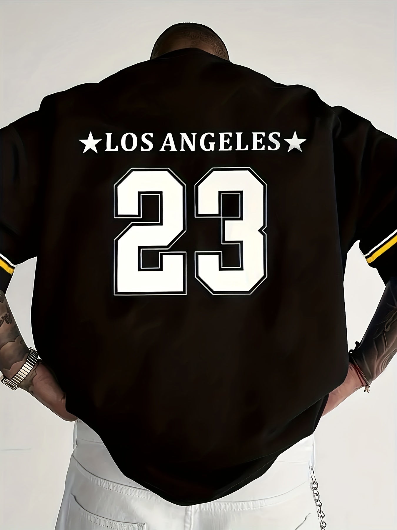 Мужская футболка с коротким рукавом большого размера с полосатым принтом, дышащая, быстро сохнущая, повседневная