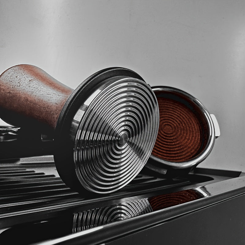 Wooden Coffee Tamper 51mm 53mm 58mm with Handle for Espresso and Travel