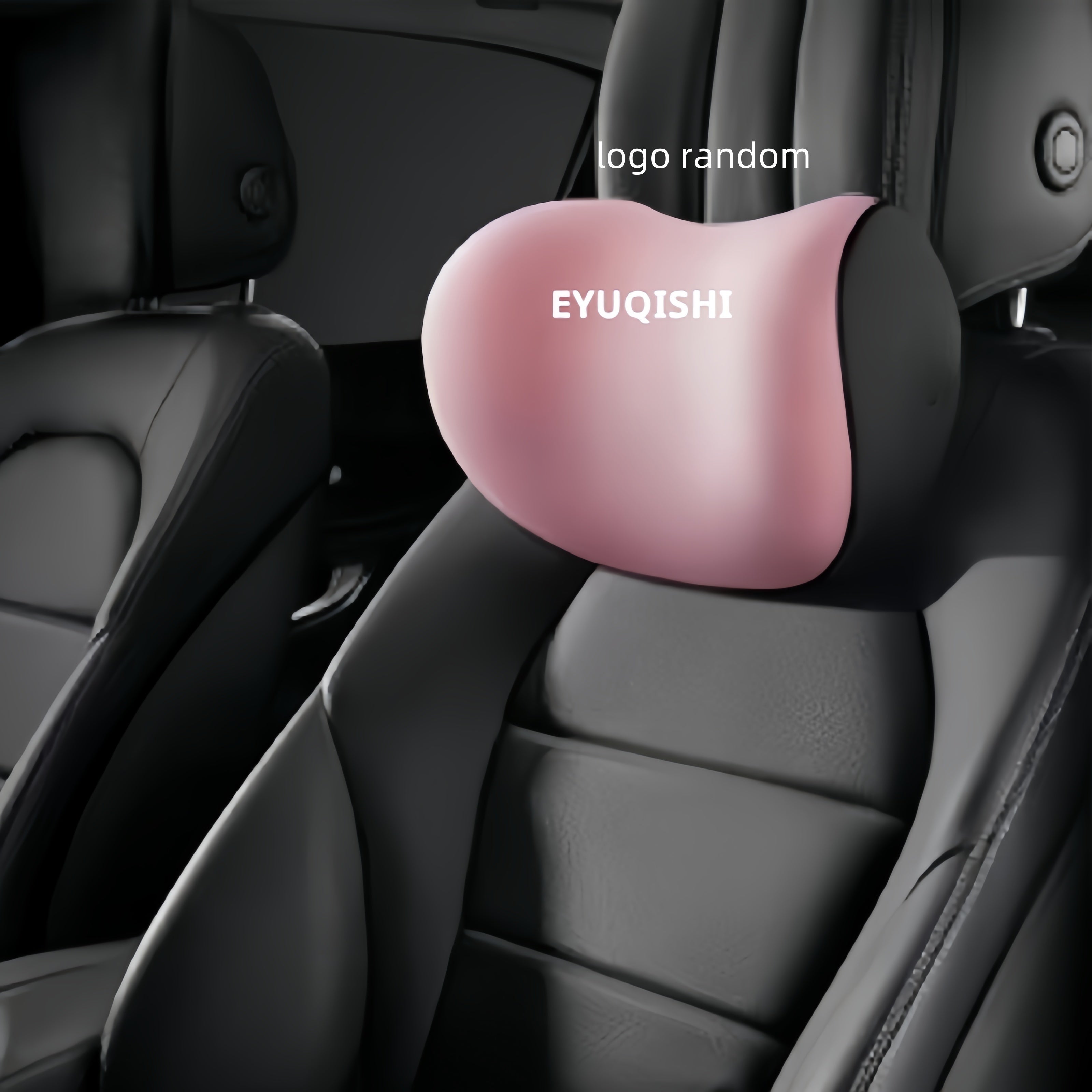 Memory Foam Car Headrest and Lumbar Support Pillow Breathable Synthetic Fiber