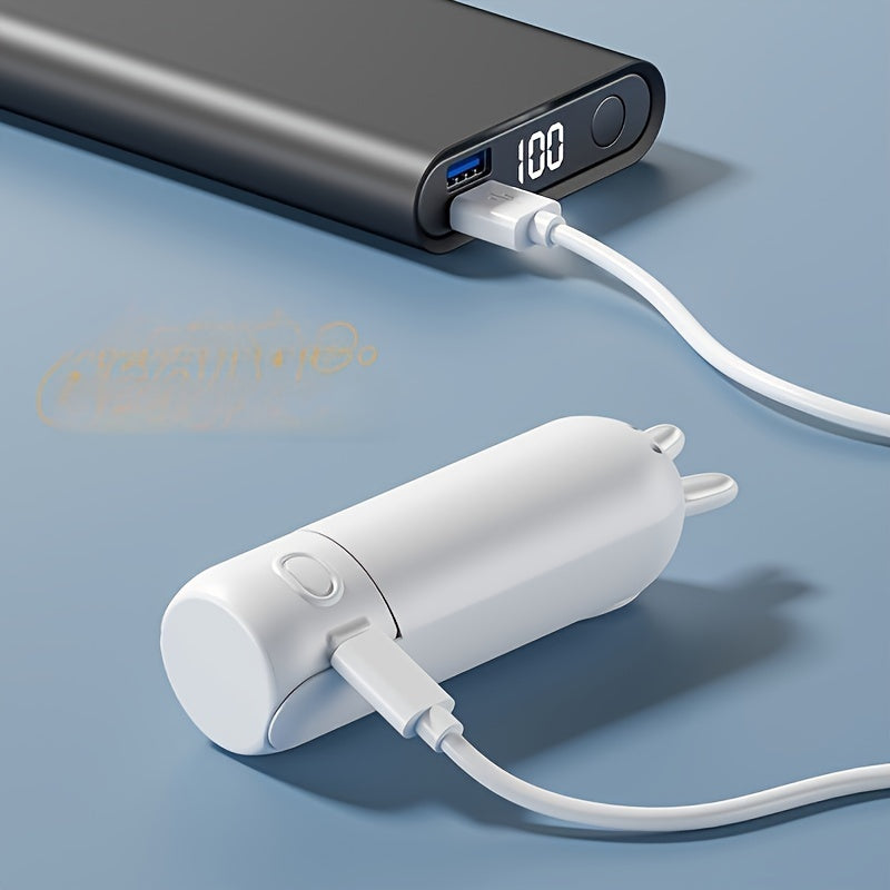 Mini Handheld Fan USB Rechargeable Portable Personal Fan for Travel Summer Concerts