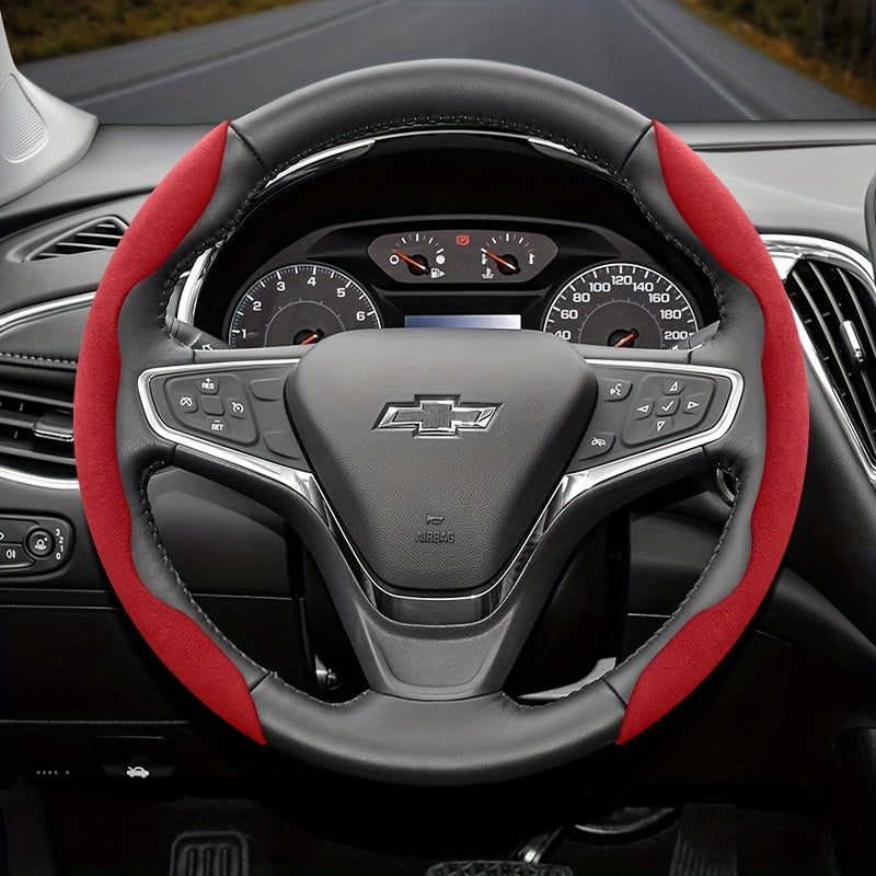 Set 2 or 3 Winter Velvet Anti-Slip Steering Wheel Covers PVC All-Season Black Green Red Orange Brown