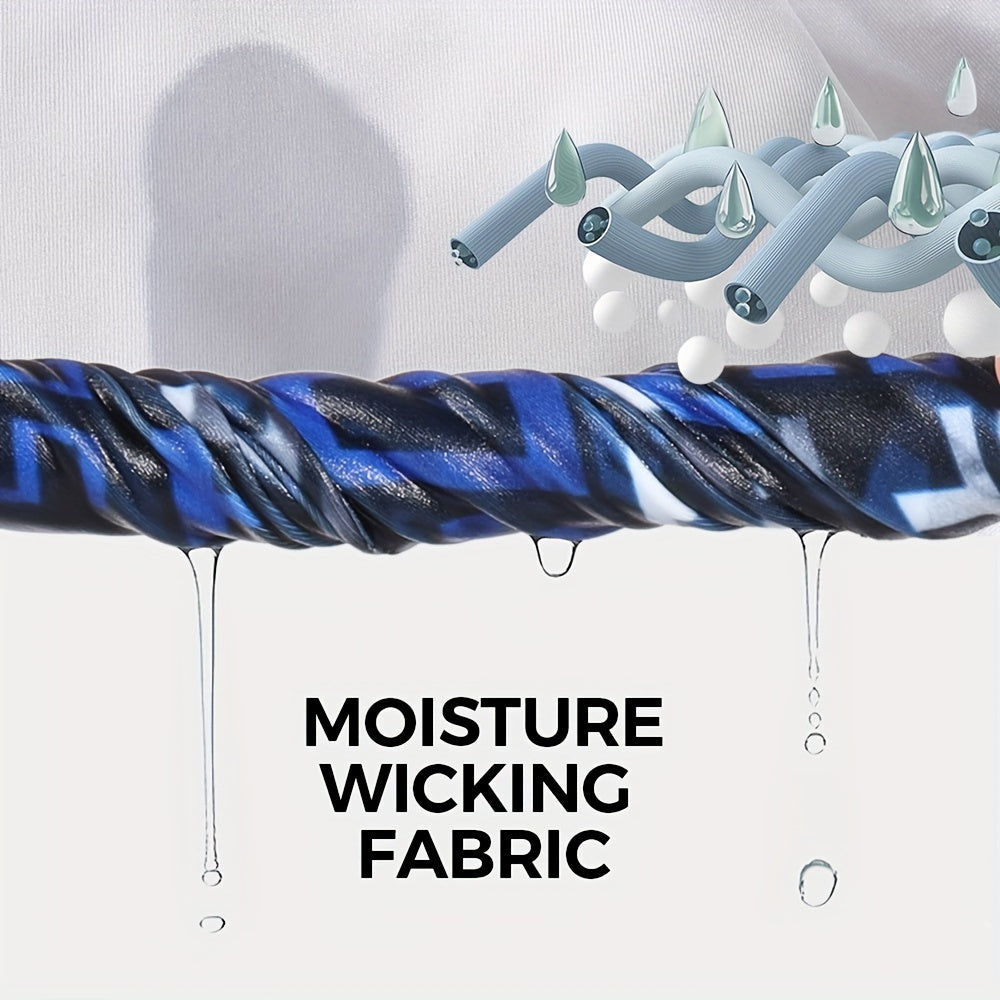 Elastic Headband for Running Yoga Tennis Cycling Sweat-Absorbing Breathable Fitness