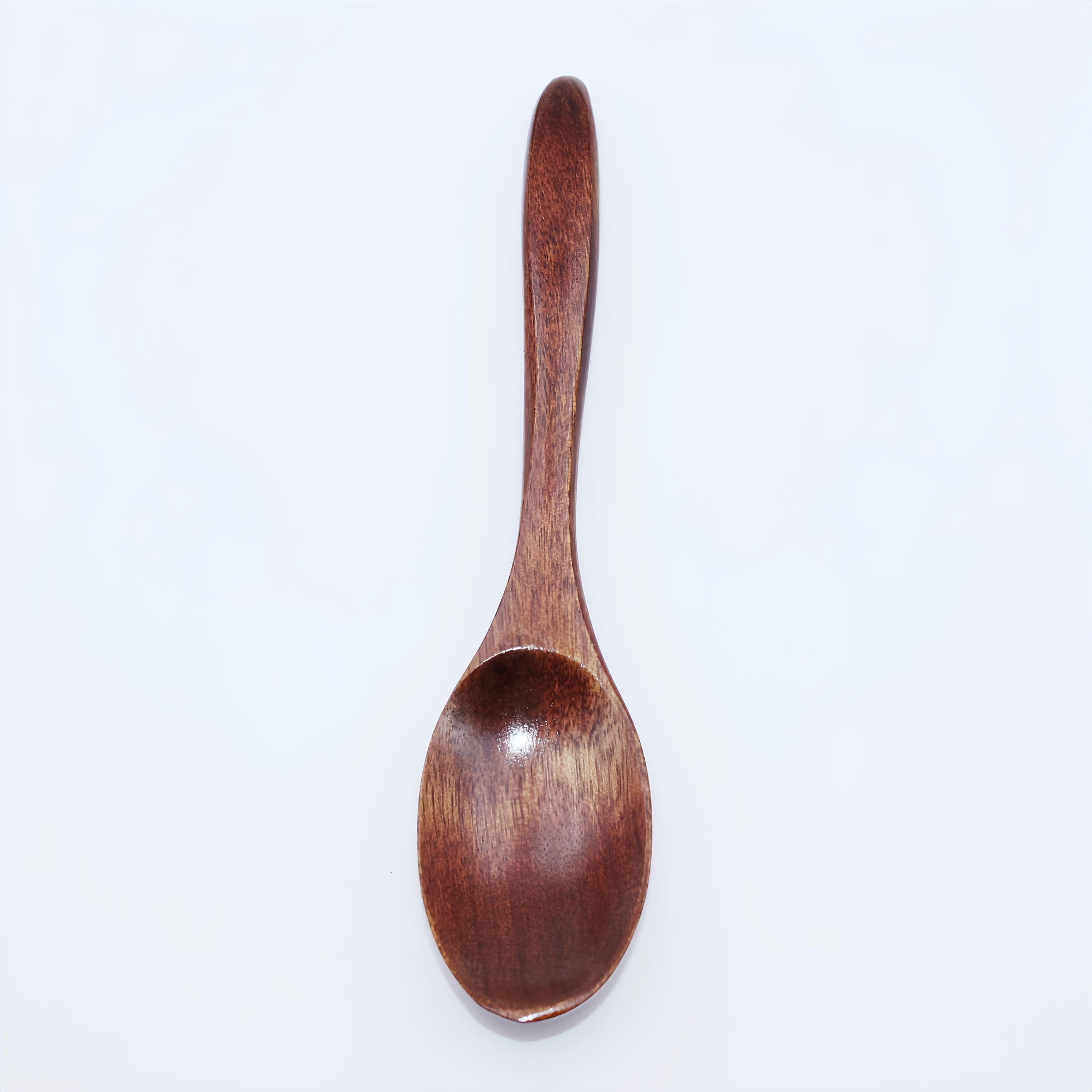 Handcrafted Japanese Solid Wood Spoon for Soup Porridge Coffee Honey and Desserts