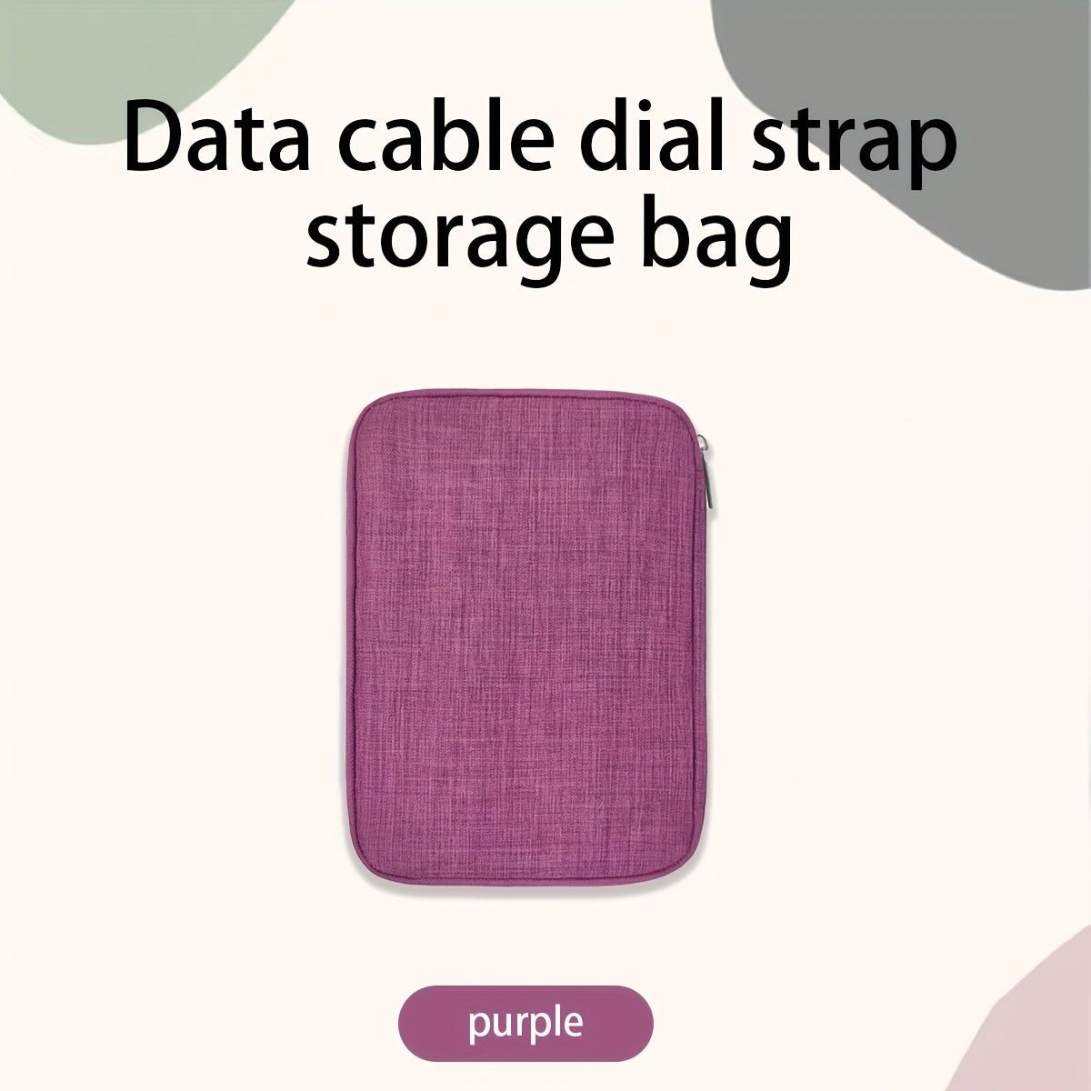 Soat tasmalari uchun saqlash sumkasi, bitta soat uchun joy bilan, soatlaringiz va soat tasmalaringizni tartibga solish uchun mukammal.