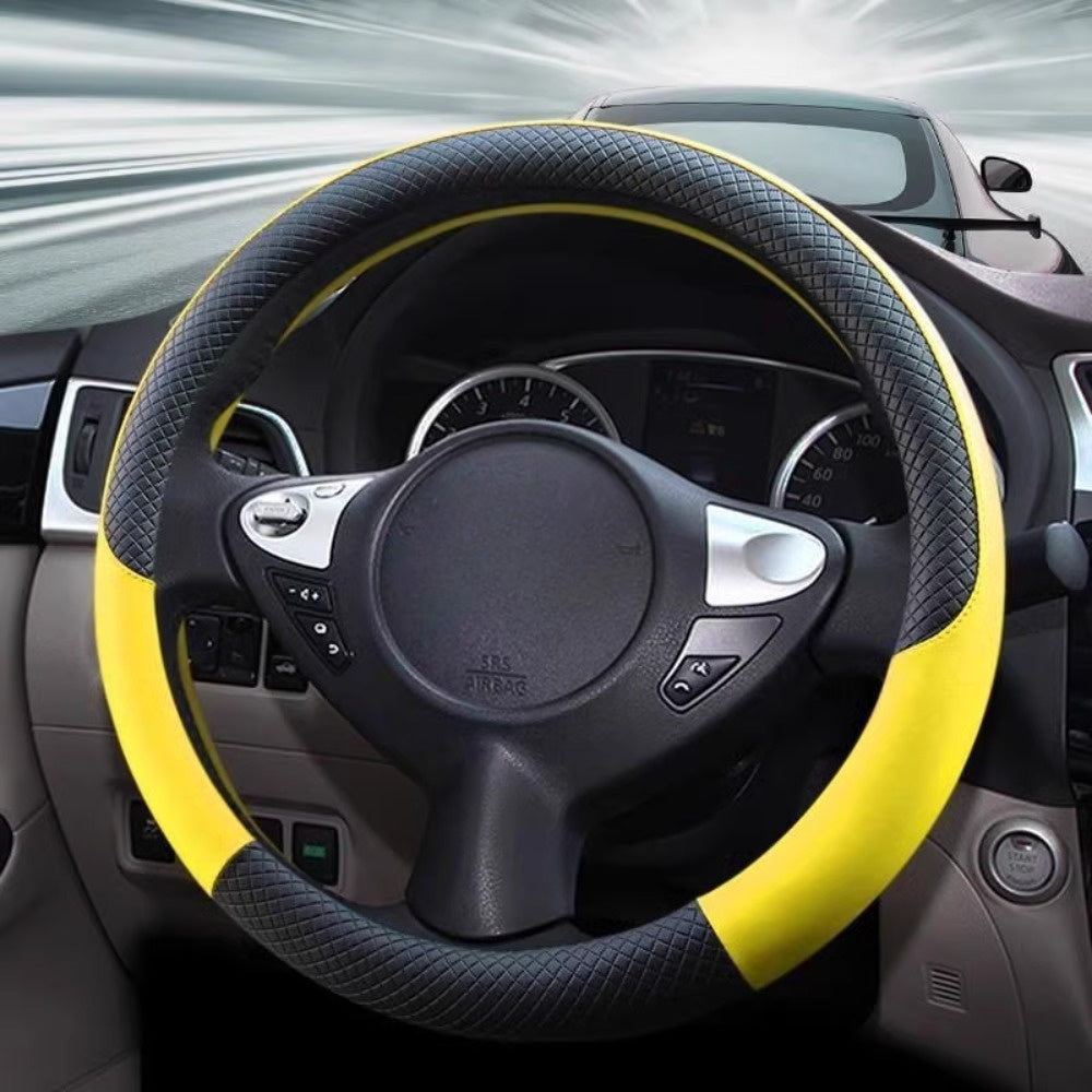 Kattalarlar uchun avtomobil boshqaruv g'ildiragi qopqog'i, sirpanishga qarshi, nafas oladigan, ichki bezak