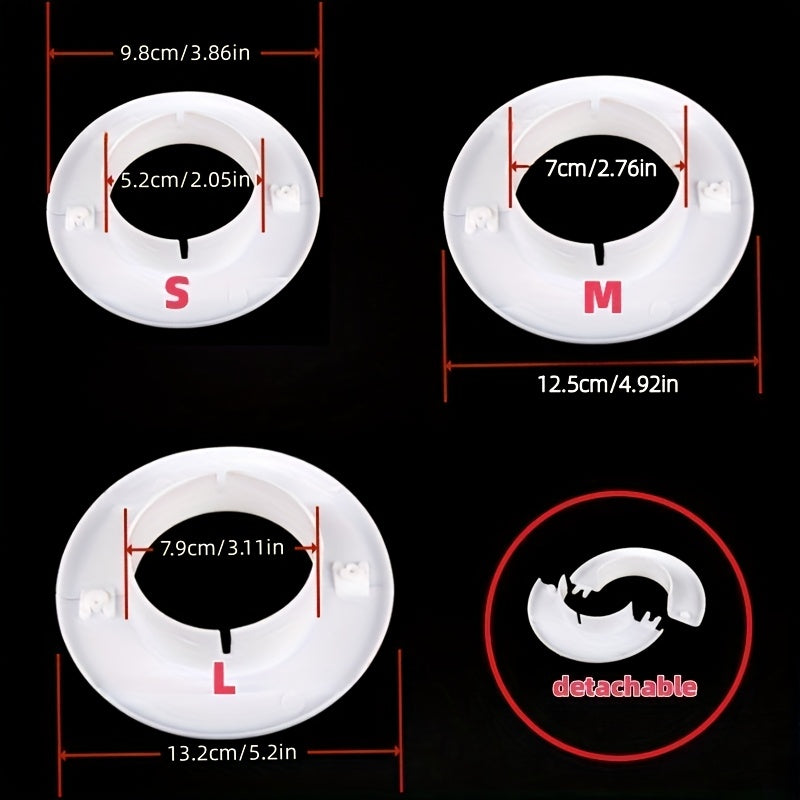 Havo sovutgich ventili uchun bardoshli va oson o'rnatiladigan devor teshigi qopqog'i, ichki va tashqi foydalanishga mos.