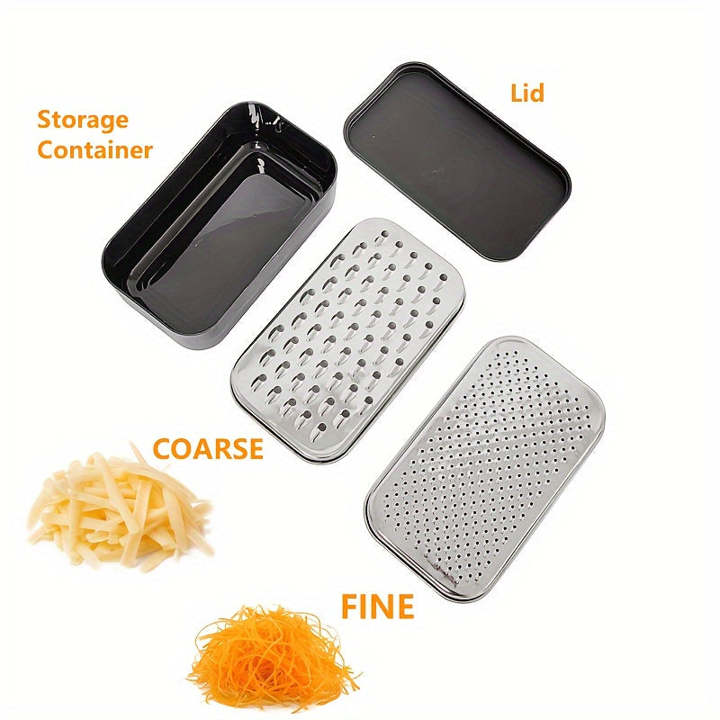 Rallador de verduras de acero inoxidable multiusos para triturar zanahorias, patatas y queso