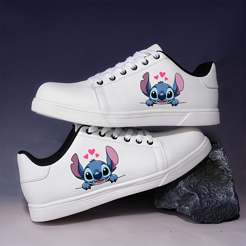 Unisex Canvas Sneakers with Heart Accents and Breathable Sole