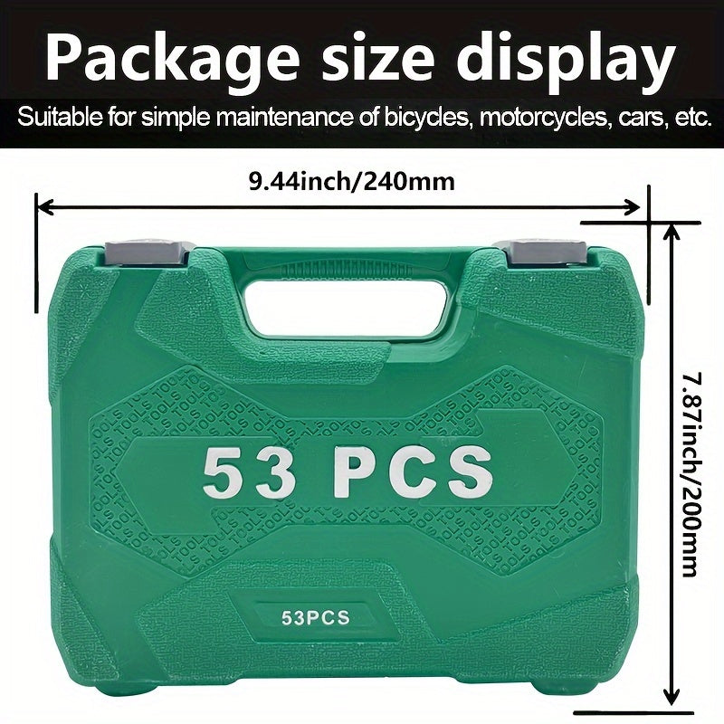 Auto Repair Kit for Dirt Bikes 216pcs Tools Storage Box Complete Accessory Set