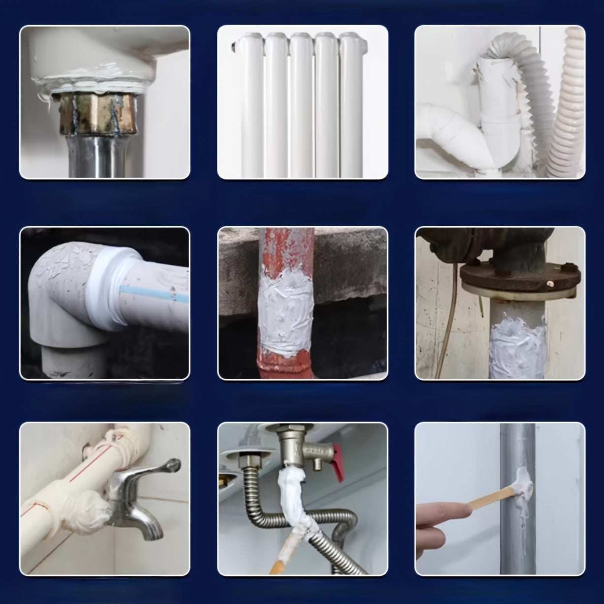 Epoxy Adhesive Waterproof Putty for Pipe Repair Metal Plastic Machinery 88g