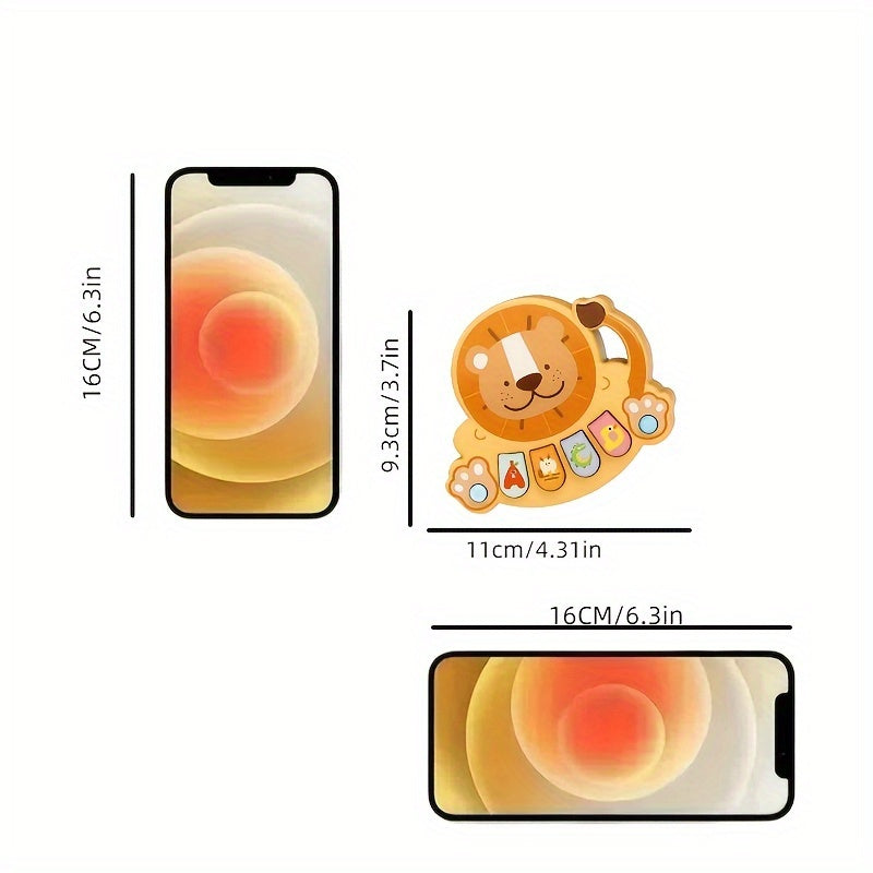 Музыкальная игрушка для малышей из пластика белая, розовая, желтая, синяя, обучающая подарок для новорожденных