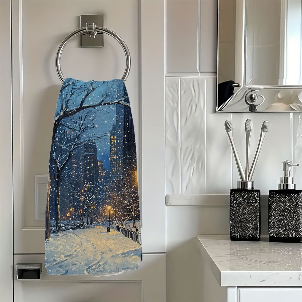 2 ta Ultra Soft oshxona sochiqlari to'plami 40x60cm, namlikka chidamli, bayram bezaklari