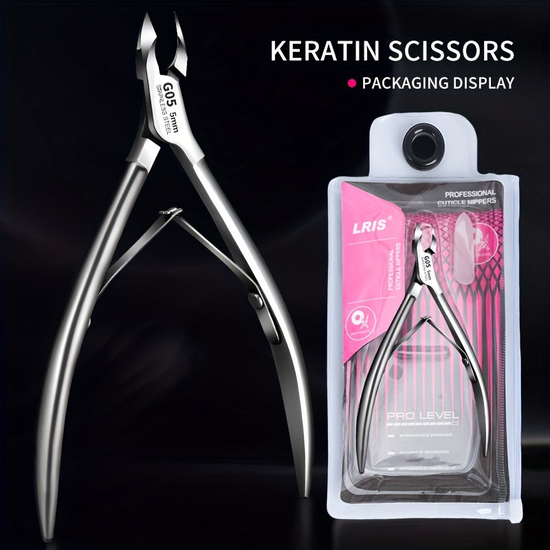 Stainless Steel Dead Skin Scissors for Manicures Precision Nail Care Tool