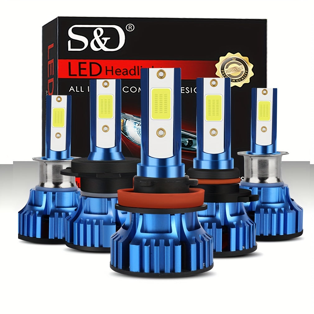 Car LED Headlight Bulbs 60W 20000LM Auto Lamp H1 H3 H4 H7 HB3 HB4