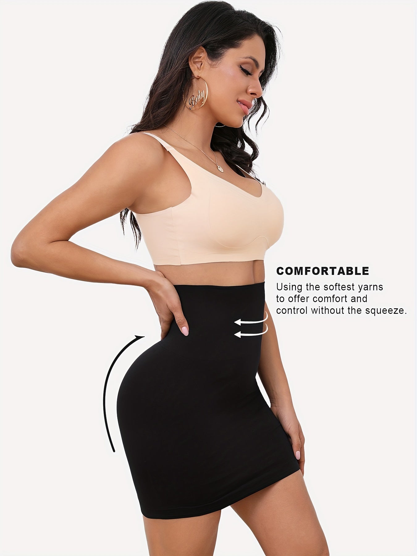 High Waist Shaping Skirt Seamless Body Sculpting Underwear for Women