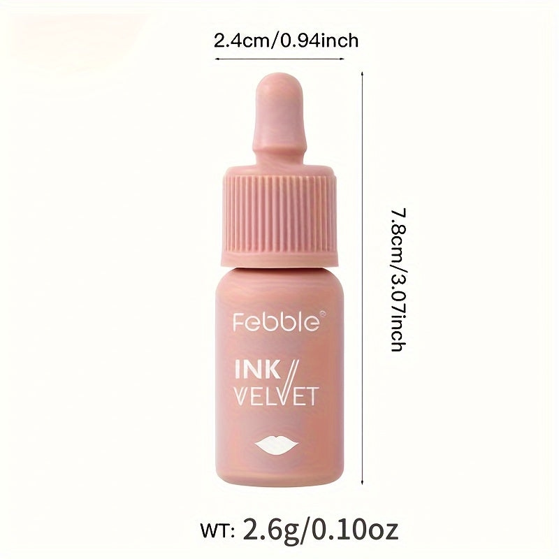 Набор женских глянцевых блесков для губ из бархата с яркими стойкими цветами