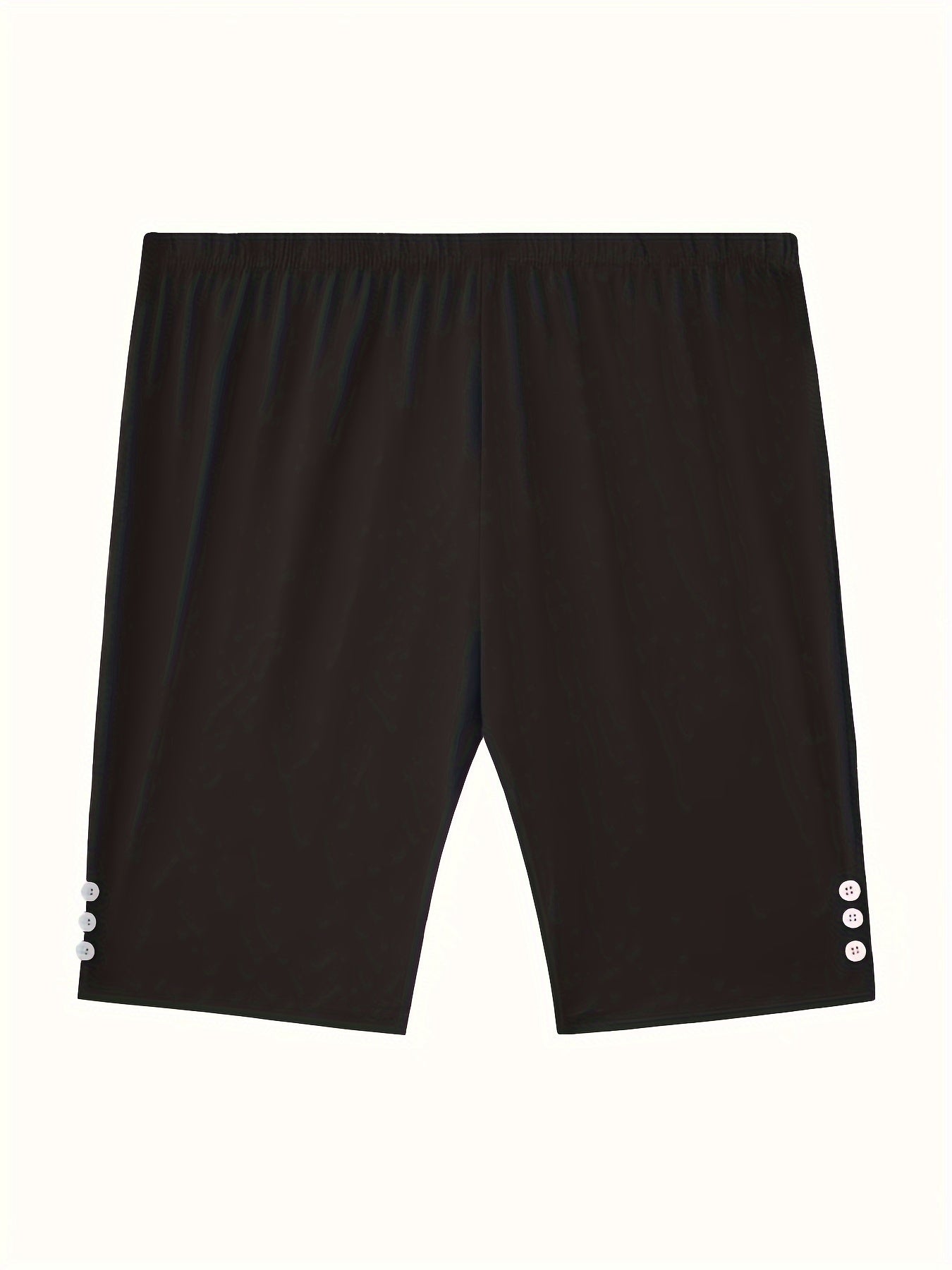 Women's Casual Sports Leggings Shorts 3-Pack, Stretchy, Breathable, Comfortable