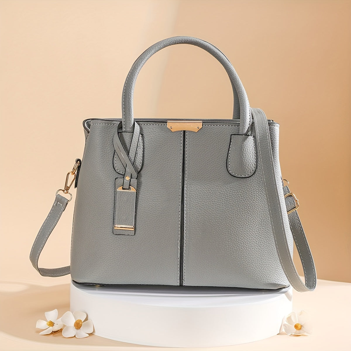 Черная стеганая сумка-тоут для женщин с ремнями через плечо и на плечо