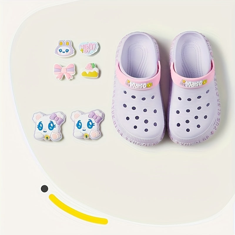 Girls' Cartoon Clogs EVA Slip-On Summer Indoor Outdoor Kids' Shoes