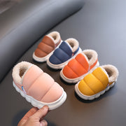 Детские зимние ботинки Нескользящие с флисовой подкладкой для дома и улицы Повседневная обувь