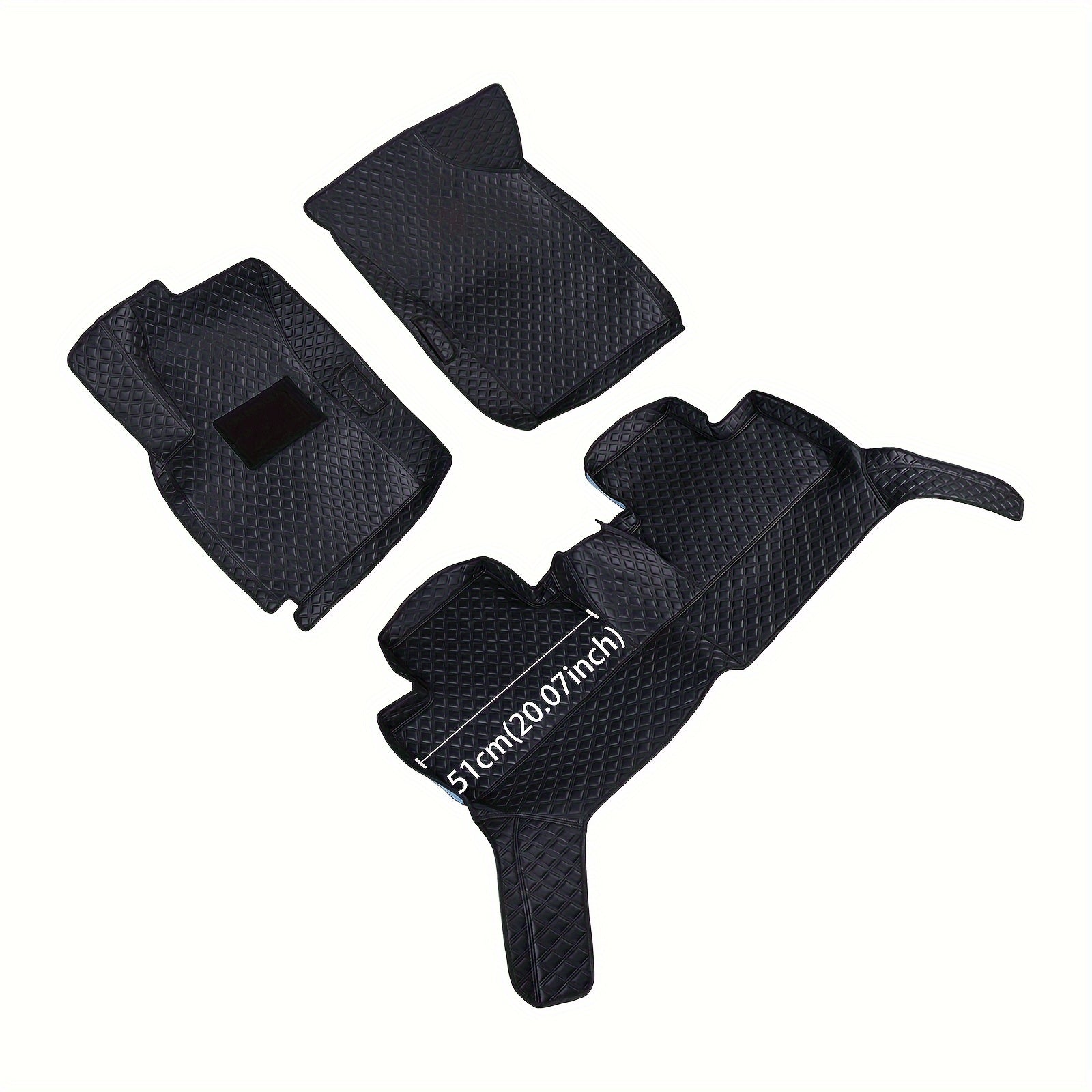 Full Coverage Anti-Slip Car Floor Mats for Sedan 2014-2023 Durable Material