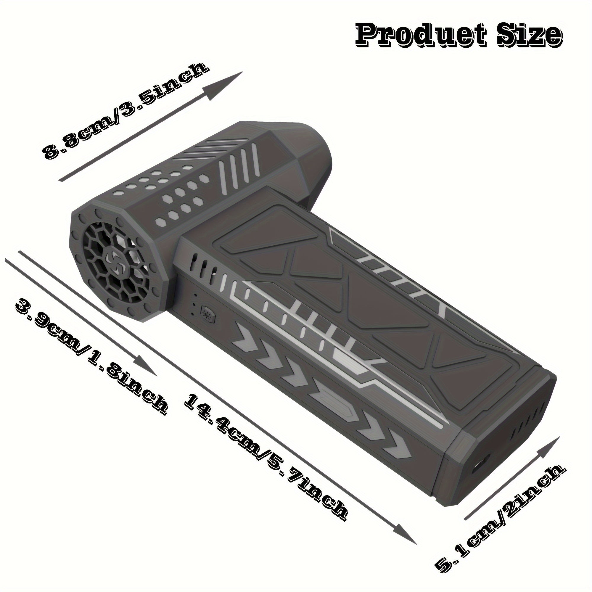 Portable Handheld Dust Blower, High-Speed 140000RPM, Rechargeable Battery