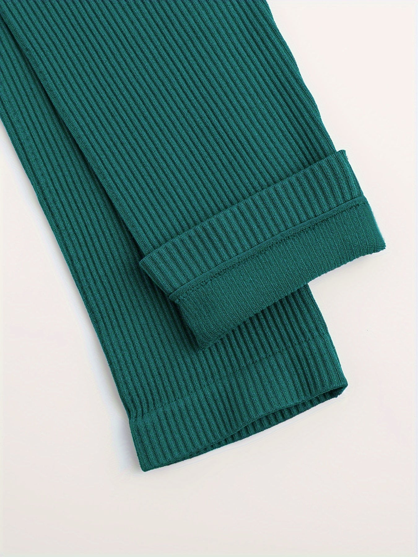 Women's Solid Color Wideband Waist Yoga Leggings Breathable Tummy Control High Stretch