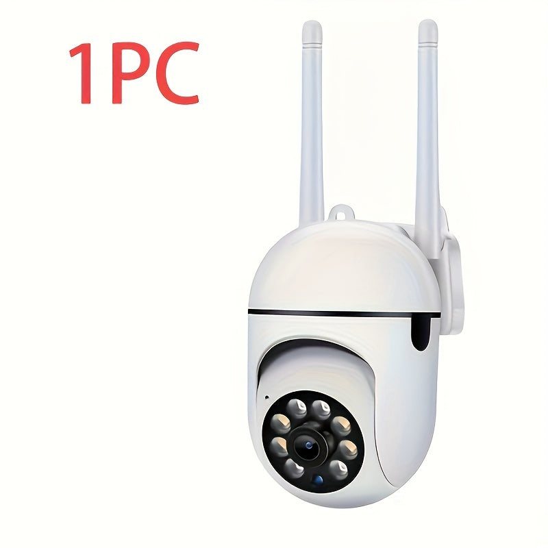 Indoor WiFi Security Camera with 355 Degree Pan Night Vision Remote Access