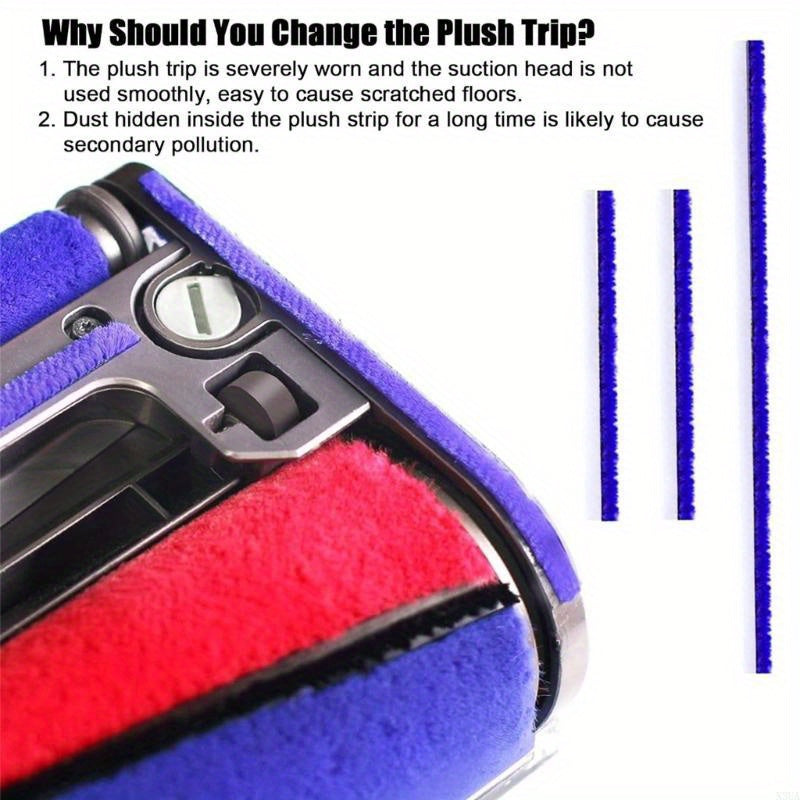 Set of 3 Soft Bristle Vacuum Cleaner Brush Attachments for Dyson V6 V7 V8 V10 V11