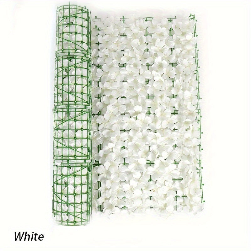 Artificial Flower Wall Panels PVC for Home and Event Decor