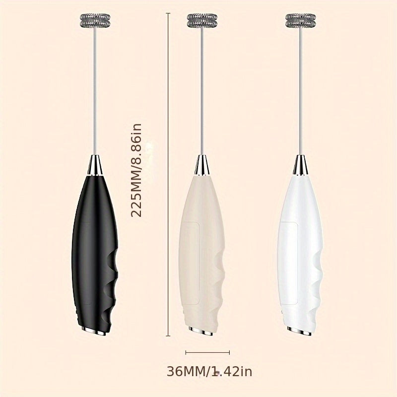 Mini Electric Hand Mixer Plastic Battery-Free Kitchen Stirrer for Baking