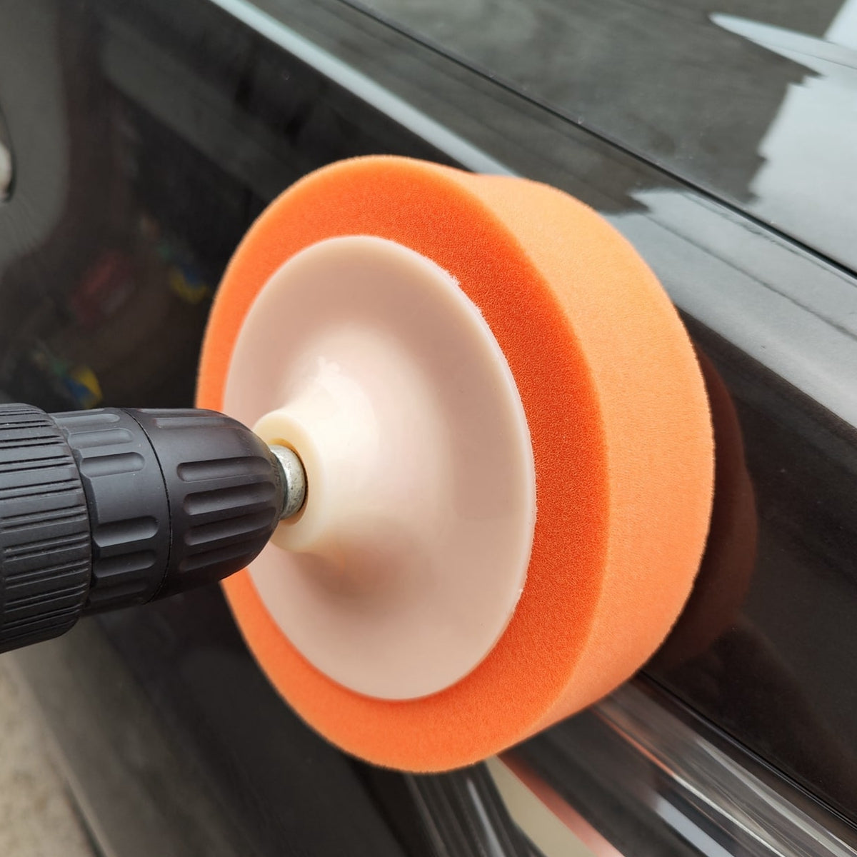 Yogʻil finish uchun 6 ta burgʻulash qoʻshimchalari va yostiqlari bilan avtomobilni silliqlash toʻplami