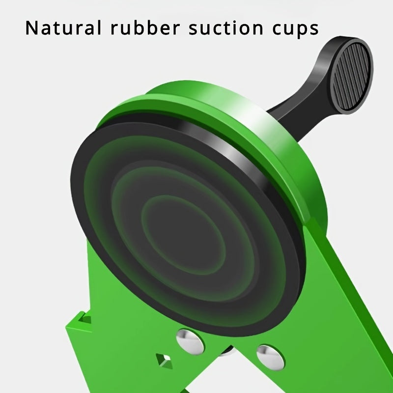 Ceramic Tile Glass Marble Hole Locator Tool with Chamfer and Suction