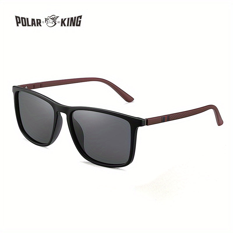 Unisex Retro Classic Square Polarized Sunglasses for Men Women Casual Outdoor Sports Travel