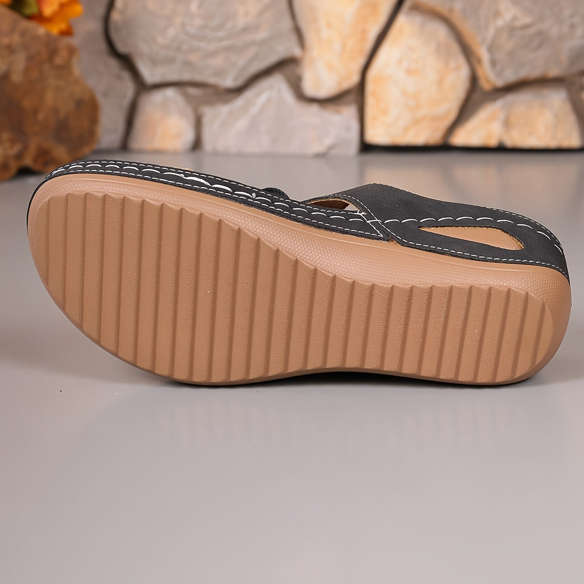 Women's Floral Flip-Flops Summer Slip-On Comfort Soft Sole