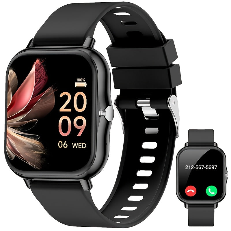 Unisex Smartwatch with Multiple Sports Modes Compatible with iPhone and Android Gift Idea