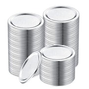 Wide Mouth Mason Jar Lids 70/86mm Tinplate Seal for Preserving and Decorating