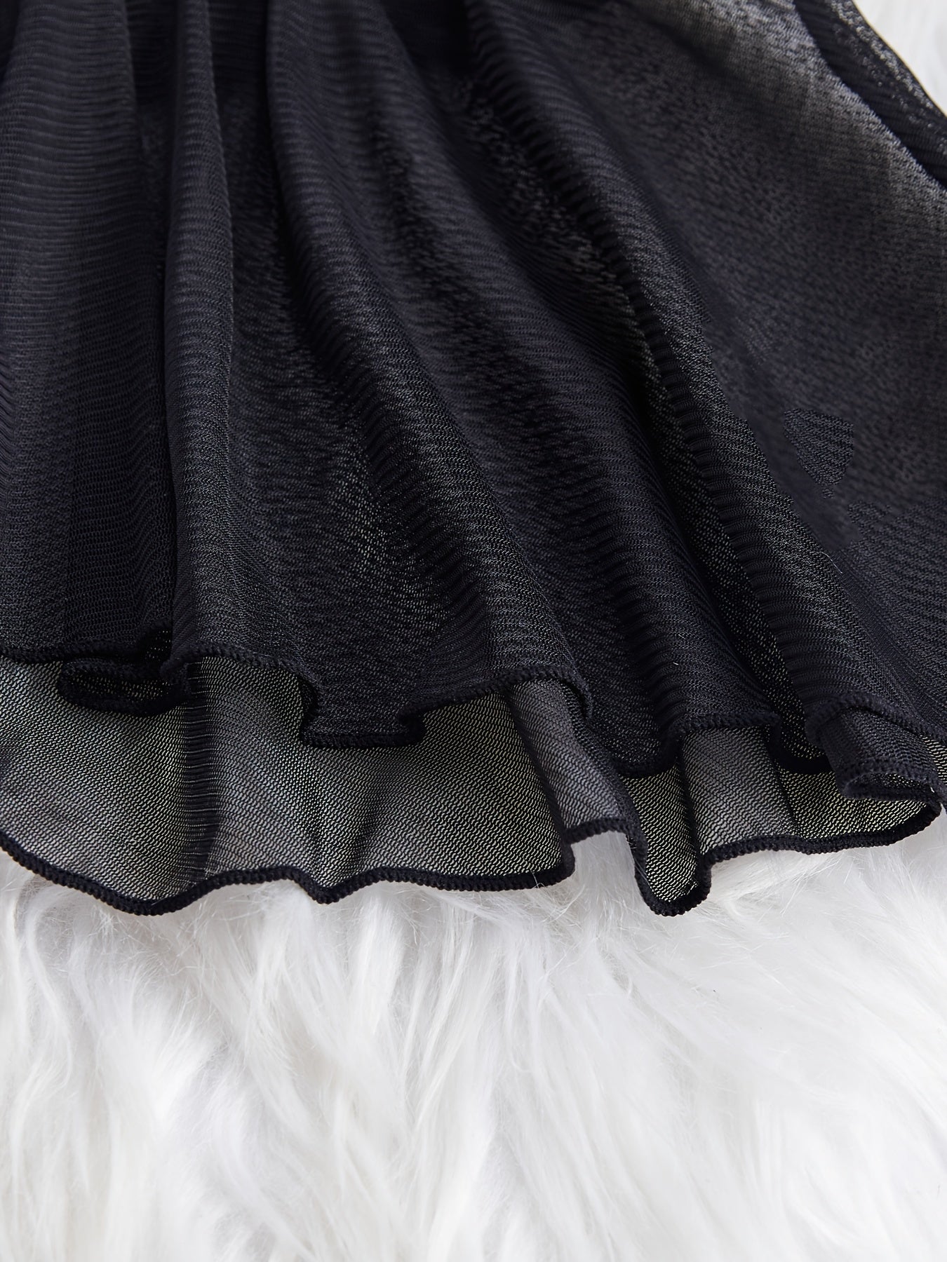 Women's Lace Teddy with Bow Knot Deep V Neck and Criss Cross Back