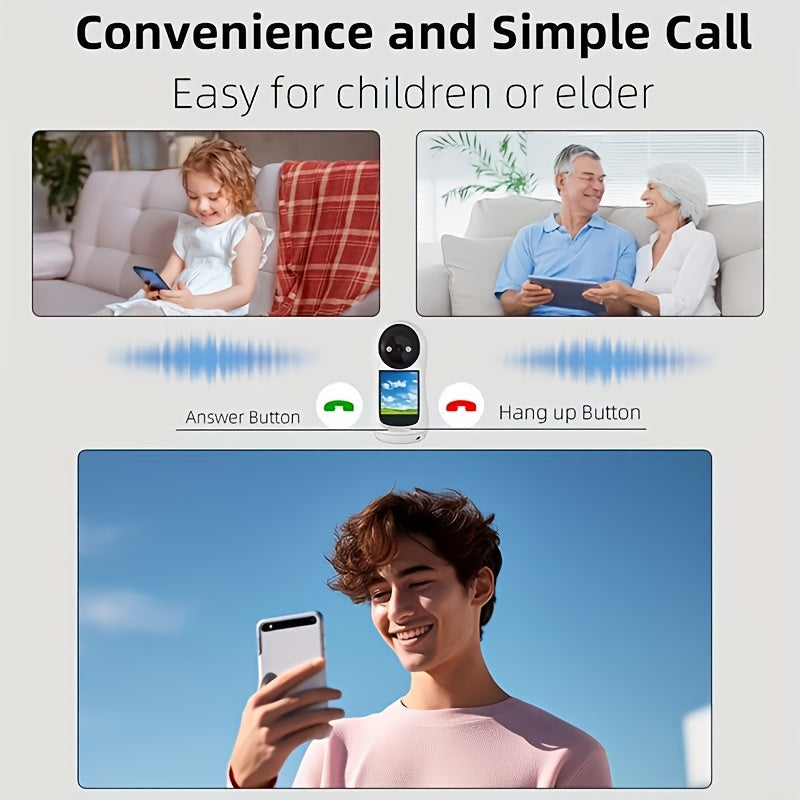 Home Security Camera 3MP HD Night Vision Two-Way Audio Motion Tracking Indoor 1080p