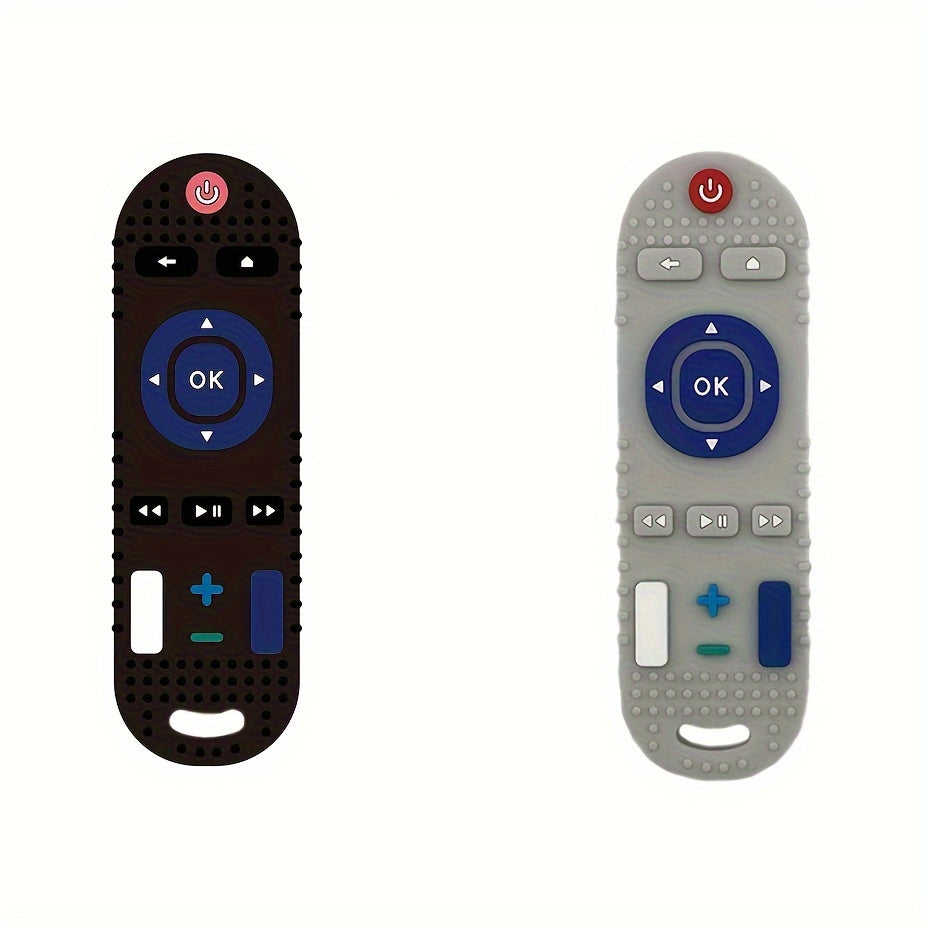 Baby Silicone Teether for Babies 0-3 Years Safe Washable 1 or 2 Pack