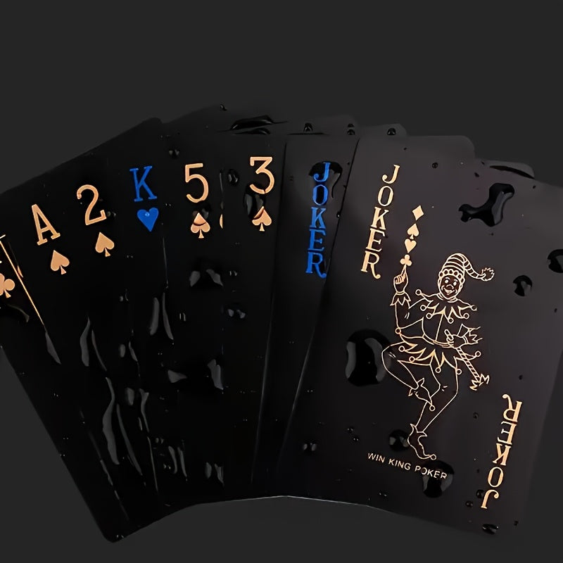 Waterproof PVC Playing Cards for Game Nights and Family Fun