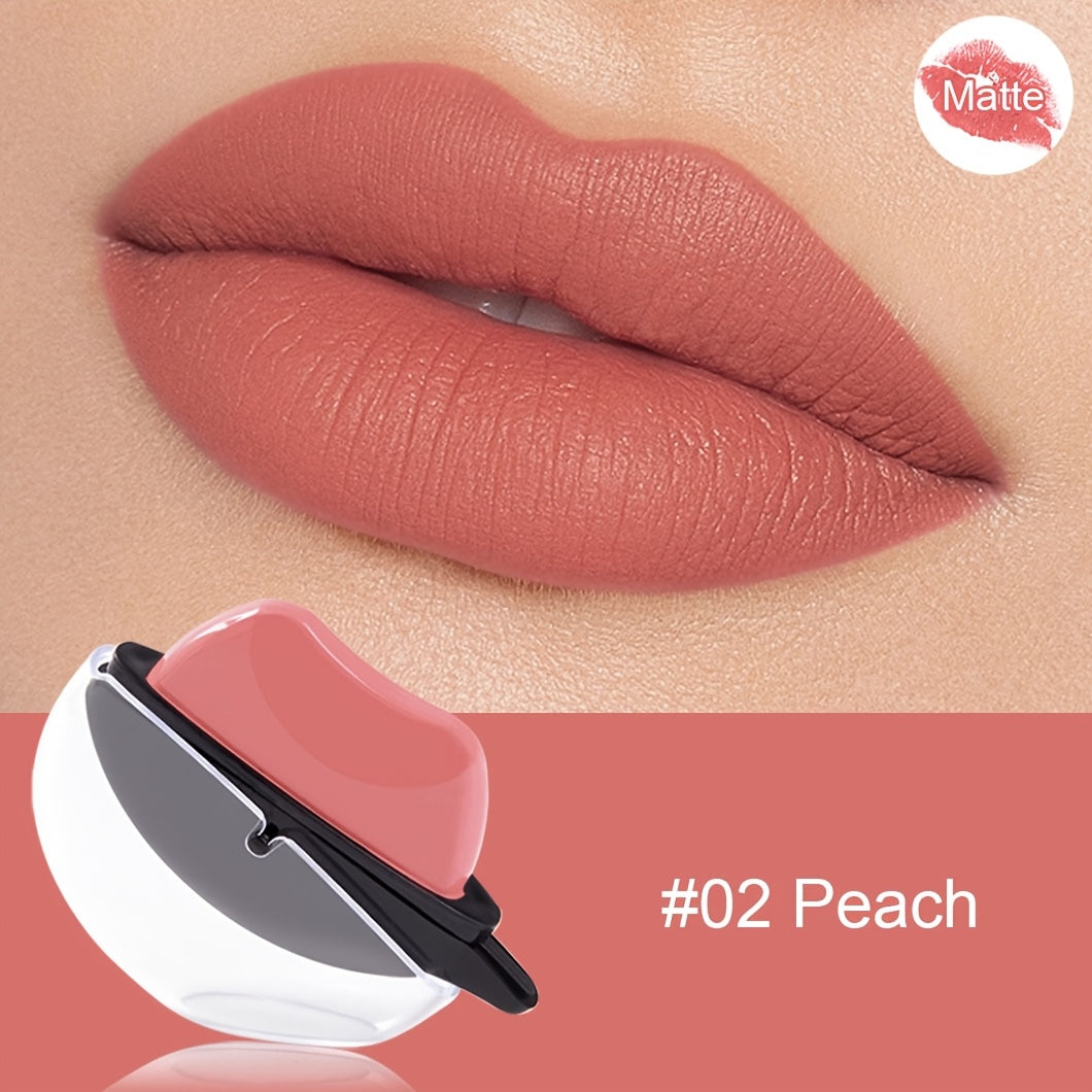 Matte Lipstick Paste for Adults Long-Lasting Moisturizing in Berry Pink Red Shades