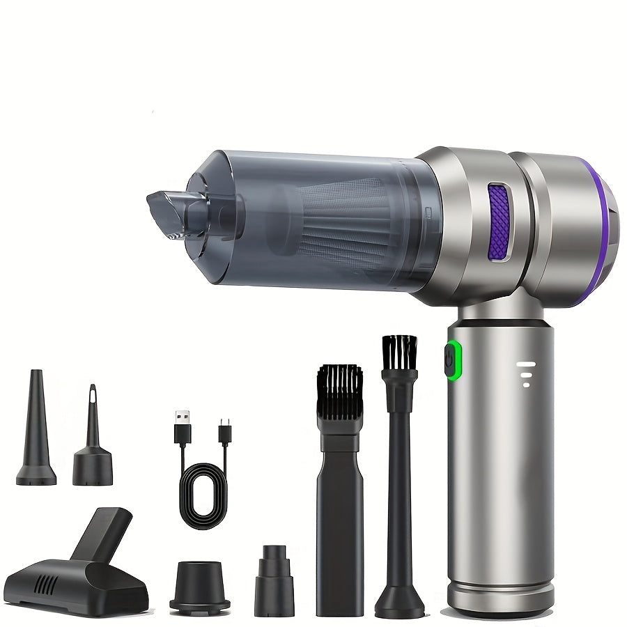 100W Cordless Handheld Vacuum Cleaner with 16000Pa Suction and 4-in-1 Function