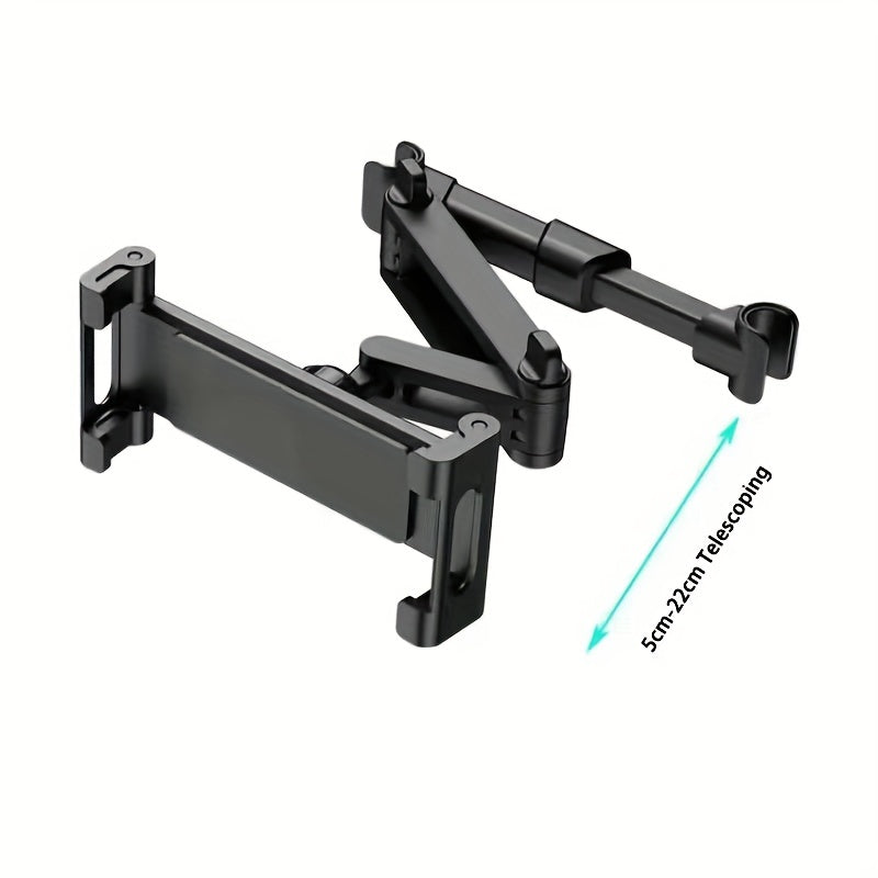 Avtomobil telefon uchun tutqich teleskopik orqa o'rindiq bosh tizzasi uchun planshetlar va smartfonlar uchun montaj