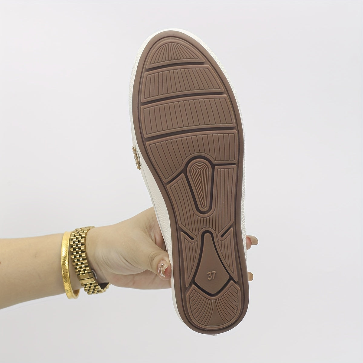 Однотонные балетки для женщин с дышащей фланелевой подкладкой и подошвой из TPR, подходящие для всех сезонов.