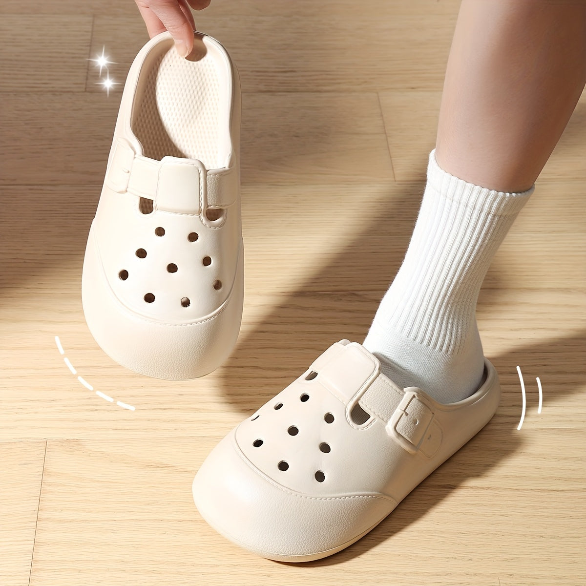 Women's Solid Color Casual Flat Shoes for Spring Summer Indoor Outdoor