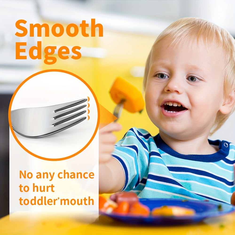 Juego de 4 utensilios de acero inoxidable con acabado espejo, apto para lavavajillas