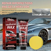 Graphene Car Scratch Repair Wax Metal Polishing Compound Citric Acid 70g