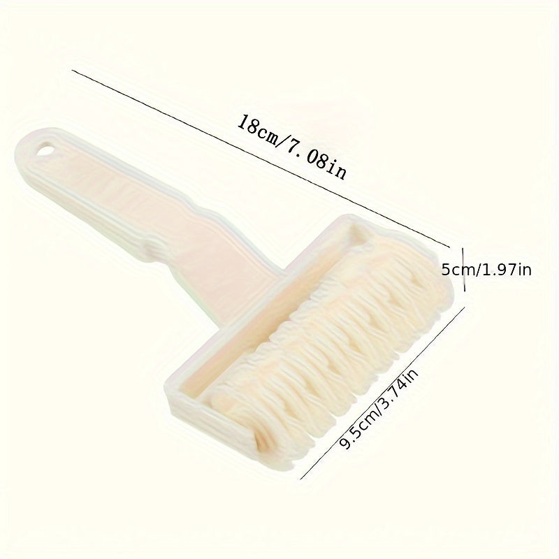 Plastic Food-Safe Grid Roller Cutter for Pastry Baking Pie Pizza Cookie Dough