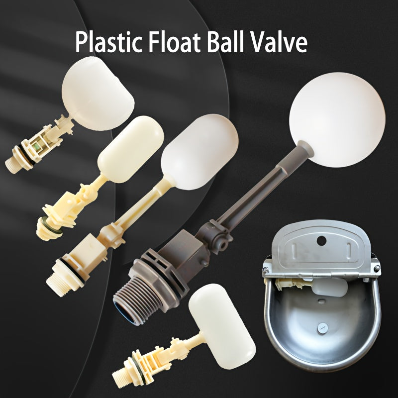 Plastic Float Valve for Livestock Water Troughs Ponds and Aquariums